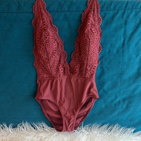 Xhilaration Other - Low Back Lace One Piece Swimsuit Xhiliration Size S